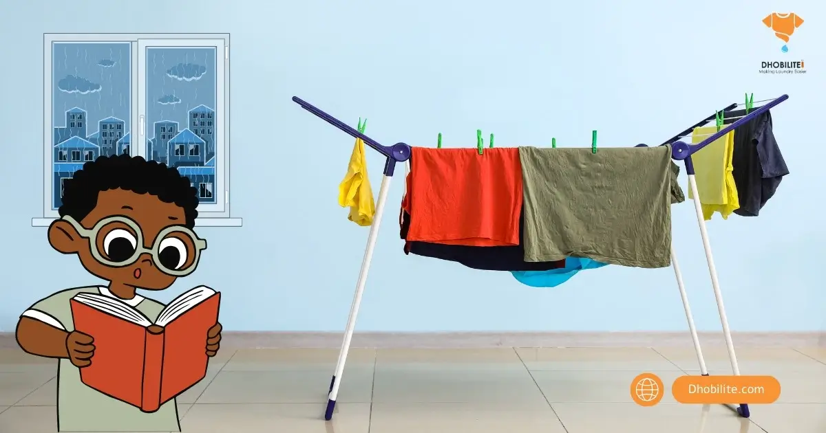 لباس ها را با این نکات شستشوی لباس برای روزهای بارانی به خوبی بشویید